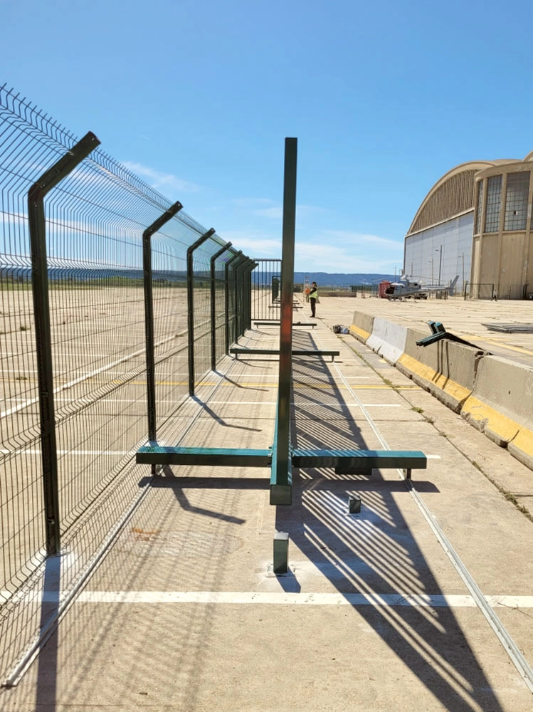 Sécurité aéroport Espace Clôture