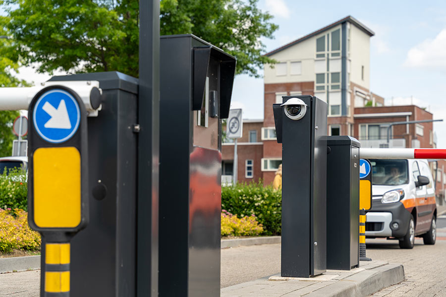 Barrières levantes pour accès sécurisé aux Pays-Bas