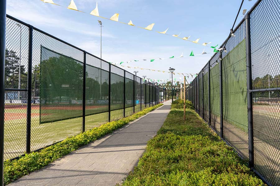 Clôture terrains de tennis - Groupe Picot