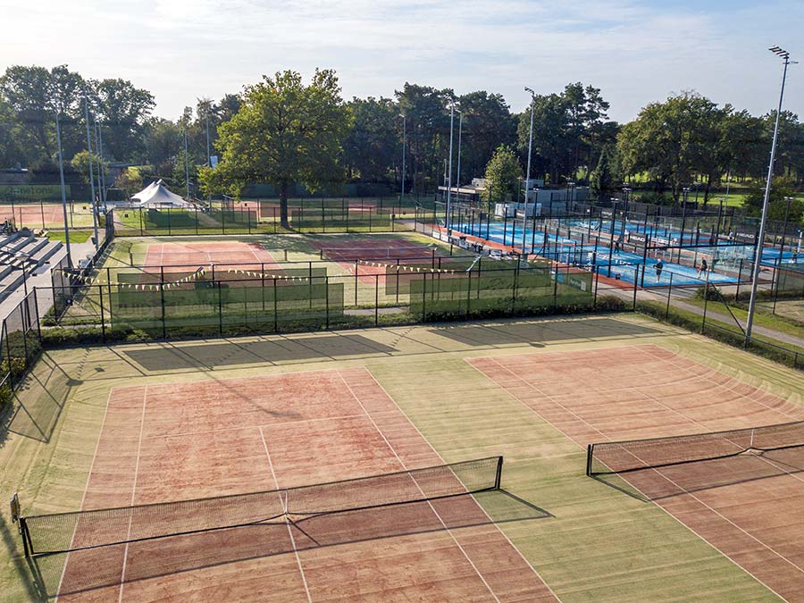 Agencement d&rsquo;un stade de tennis